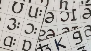 IPA: international phonetic alphabet symbols