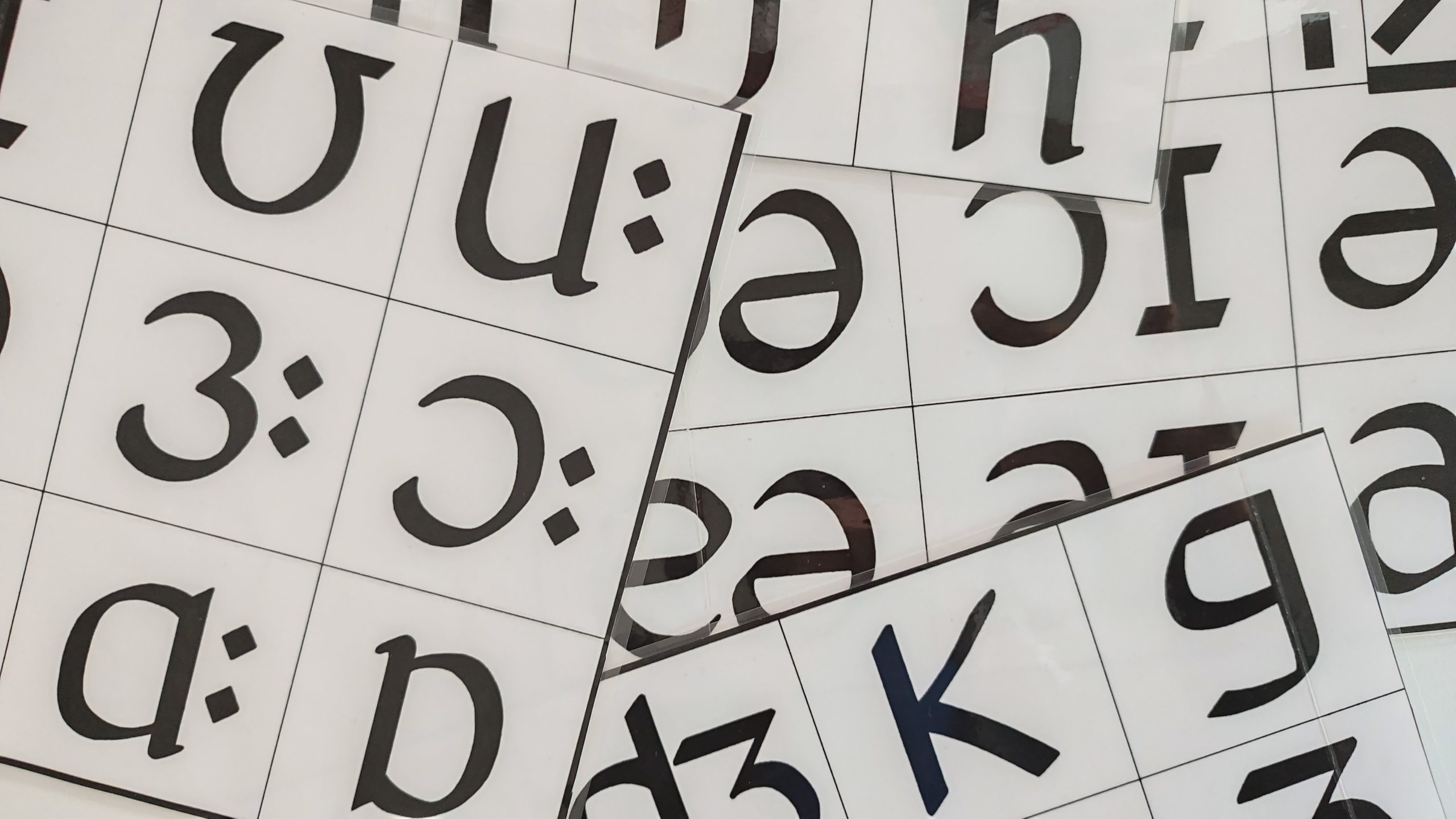 IPA: international phonetic alphabet symbols