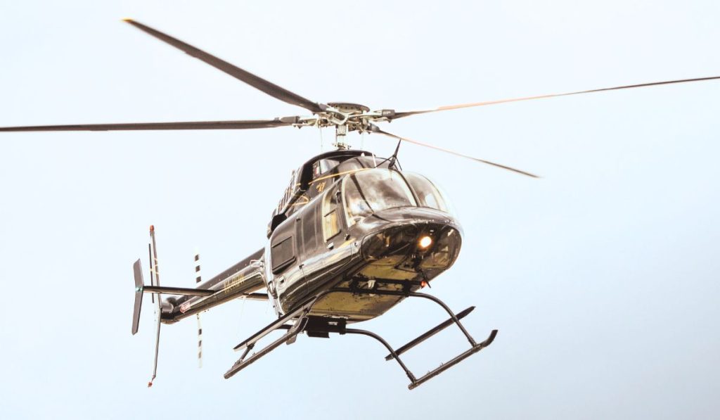 Helikopter. Az angol helicopter szó etimológiai bemutatása.