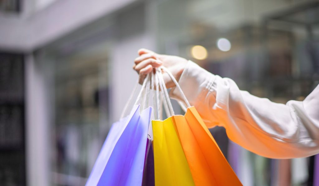 shopping on Black Friday